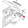 VAG Audi Q3 8U Kairės Galinės Ketvirtinės Stiklo Apdailos 8U0853345A1L1 NAUJA ORIGINALI