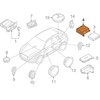 VAG Audi Q3 8U stiprintuvas laikiklis 8U0907368 ORIGINALUS NAUJAS