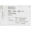 VAG AUDI Q3 8U variklio dangčio apsauginis fiksatorius originalus 8U08823480C 2015 m.