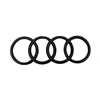 VAG "Audi Q3" emblema Juoda galinių durelių logotipo žiedai Lipnūs originalūs 8V7071802