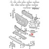 VAG AUDI Q3 F3B F3N grotelės Satin Juodas 83A8079269B9 originalios