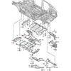 VAG Audi Q5 8R 2009-2017 Poapsaės Apatinis Priedas Originalus 8R0825209
