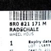 VAG AUDI Q5 8R priekinio kairiojo rato arkos apsauga nuo purvo originali 8R0821171M