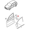 VAG AUDI Q5 8RB Juoda blizgi stulpelio b apdaila originali 8R0837901P5FQ