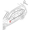 VAG AUDI Q5 FYB lango plyšio sandariklis su apdailos juostele iš aliuminio 80A853283L3Q7 originalus