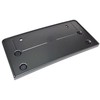 VAG AUDI Q5 FYB valstybinio numerio laikiklis Satin Juodas originalus 80A807285L9B9