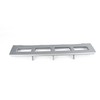 VAG AUDI Q5 S LINE 09-12 Priekinio bamperio centrinis apatinis pilkas spoilerio dangtelis originalus 8R0807110A1RR