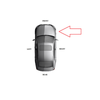 VAG AUDI Q7 07-16 Priekinis dešinysis O/S ratų arkos praplatinimas priekinis originalus 4L0853728B