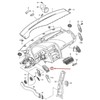 VAG AUDI Q7 4L Priekinis Skydelio Kairysis Oro Ventiliatorius 4L0820901R H77 NAUJAS ORIGINALUS