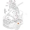 VAG Audi Q7 4L RHD variklio dangčio atleidimo svirtis Agato pilka 4L2823533A1CT Originali
