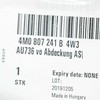 VAG AUDI Q7 vilkimo akies dangtelis antracito spalvos originalus 4M0807241B4W3