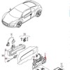 VAG Audi R8 42 Priekinės Kairės Pusės Išorinė Durų Rankena 420837207A NAUJA ORIGINALI 2015