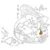 VAG Audi R8 42 Priekinis variklio dangčio kairės pusės lankstas originalus 420823301B