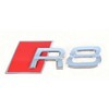 VAG AUDI R8 429 4S3 4S9 Chromuotas užrašas su emblema originalus 420853741A2ZZ