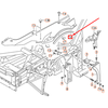 VAG Audi R8 4S priekinio sparno vidinis sandariklis originalus 420821218D