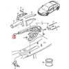 VAG AUDI R8 spaudimo smeigė originali 420711333A6PS
