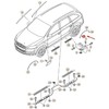 VAG "Audi" ratų arkų praplatinimas juodas originalus 4L0854820AGRU