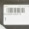 Vag Kairės Pusės Priekinio Rato Spoileris Audi Q3 Originalus 8U0853887E