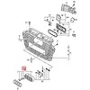 VAG AUDI remonto komplektas įkrovimo lizdo dangtelio dangteliui originalus 8V489898343E