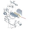 VAG AUDI RS Q3 F3 apatinio įsiurbimo kolektoriaus sandarinimo tarpiklis originalus 07K133379G