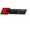 VAG Audi RS3 8V priekinio grotelių emblema ženklelis logotipas blizgus juodas originalus 8V5853736BT94