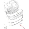 VAG AUDI RS3 Sportback 8P Galinis Bamperis Traukimo Akies Dangtelis 8P4807441DT94 NAUJAS ORIGINALUS