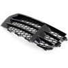 VAG AUDI RS5 10-16 Priekinio bamperio apatinės grotelės, juodos, dešinės, originalios 8T0807682F