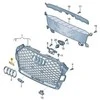 VAG AUDI RS5 priekinės radiatoriaus grotelės su ženkliuku "RS5", blizgios juodos spalvos, originalios 8W6853736CT94