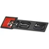 VAG AUDI RS5 priekinės radiatoriaus grotelės su ženkliuku "RS5", blizgios juodos spalvos, originalios 8W6853736CT94