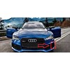 VAG AUDI RS7 kairės pusės priekinio bamperio grotelių apdailos dangtelis juodas 4G8807795T94 originalus