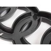 VAG AUDI RS7 priekinių grotelių "AUDI" žiedų adapteris originalus 4G8853391T94