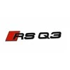VAG AUDI RSQ3 galinių durelių bagažinės juodos spalvos emblema 83A853740T94 originali