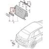 VAG AUDI RSQ3 RS LOGO emblema radiatoriaus grotelėms Originali 8U0853736A2ZZ