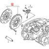 Vag Sankabos Plokstelė Ir Prispaudimo Plokstelė Audi TTRS Coupe 2010 07K141015B