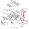 VAG AUDI Seat VW Kairės sėdynės apdailos užvalkalas 8T0881325G61S originalus