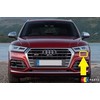 VAG AUDI SQ5 18- Priekinio bamperio priekinio žibinto ploviklio dangtelis kairėje 80A807753AGRU originalus