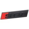VAG "Audi SQ8" užrašas Juoda emblema Logotipas grotelės 4M8071805 Originali