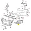 VAG AUDI TT 15-17 Priekinio bamperio apatinė N/S kairės pusės grotelių apdaila originali 8S08076839B9