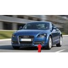 VAG AUDI TT 8J Bamperis N/S kairės pusės rūko žibintų grotelių apvadas originalus 8J0807681H3FZ
