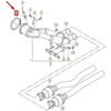 VAG AUDI TT 8J Išmetimo sistemos spaustukas 8J0253460 NAUJAS ORIGINALUS