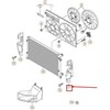VAG AUDI TT 8J MK2 Radiatoriaus Kairysis Oro Gidas 8J0121283B NAUJAS ORIGINALUS