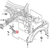 VAG AUDI TT Coupe Roadster TTRS 8J3 8J9 Kairė petnešėlė 8J0821135F Originali