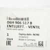 VAG Audi TT R8 VW Jetta Solenoidinis vožtuvas 06H906517B Originalus