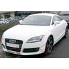 VAG Audi TT TTS 2007-2014 Priekinis rūko žibintas Grotelės Atgal apdaila kairė originali 8J0807151F