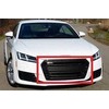 VAG Audi TT TTS Kupės Radiatoriaus Grotelė Juoda/Chromas 2015-2017 Originalus 8S08536513FZ