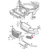VAG "Audi TTRS Coupe Roadster" oro išleidimo grotelės originalios 8J0807681GT94
