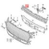 Vag Audi TTRS Radiator Grille Cover Originalus 8S0853037D