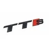 VAG "Audi TTS" užrašas Juodos spalvos emblema Logotipas Galinės durelės 8S0071804 Originali