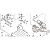 VAG AUDI VW Audi 100 quattro 4000 5000 5000 80 90 A4 Avant dangtelio uždarymas originalus 034133335