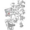 VAG AUDI VW aušinimo skysčio žarna 034121063C Originali